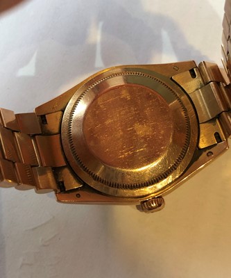 Lot 145 - A gents 18ct gold Rolex Oyster Perpetual Day-Date wristwatch