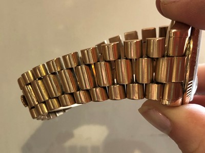 Lot 145 - A gents 18ct gold Rolex Oyster Perpetual Day-Date wristwatch