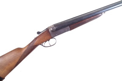 Lot 99 - Belgian 12 bore side by side shotgun serial number 9960