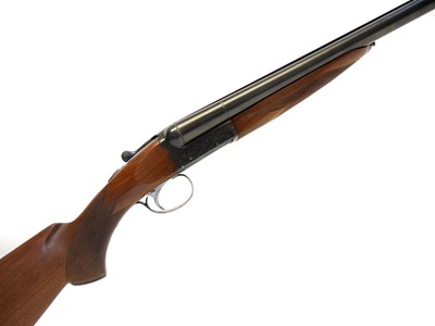 Lot 483 - SKB 12 bore side by side shotgun LICENCE REQUIRED