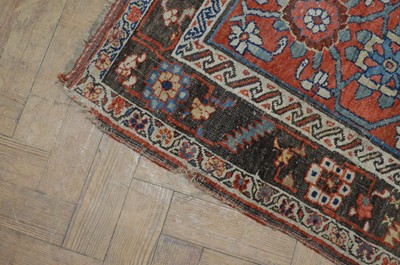 Lot 475 - Late 19th-century Persian carpet