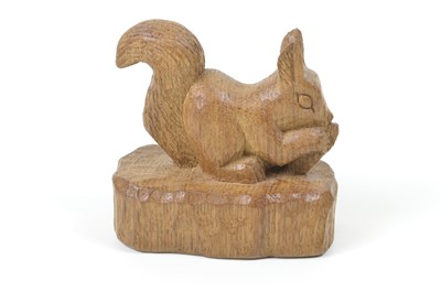 Lot 261 - Squirrelman carved squirrel.