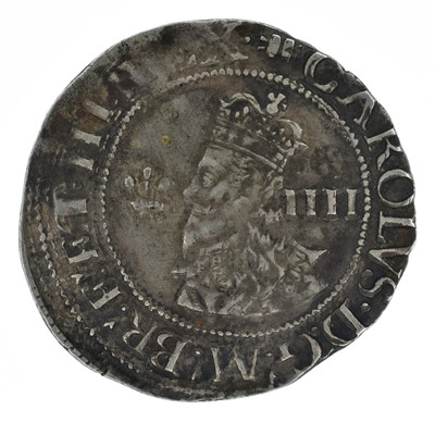 Lot 7 - King Charles I, Groat, Aberystwyth.