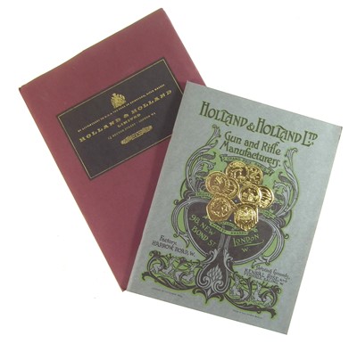 Lot 282 - Holland and Holland facsimile catalogue
