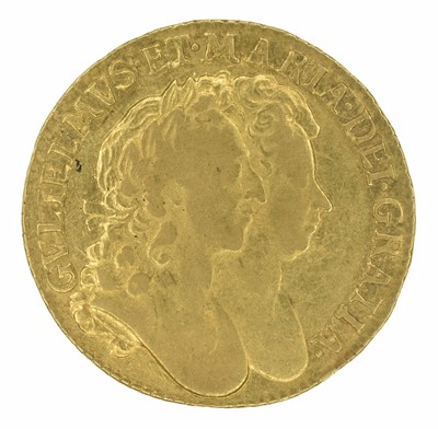 Lot 20 - William and Mary, Guinea, 1694/3.