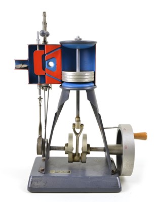 Lot 135 - Upright Steam Engine Model