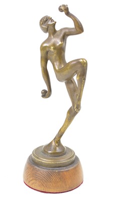 Lot 68 - Art Deco Nude Dancing Girl Bronze