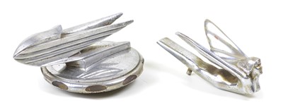 Lot 109 - Large Radiator and a Small Winged Flight Mascot