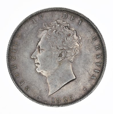 Lot 58 - King George IV, Halfcrown, 1826.