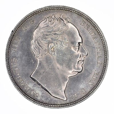 Lot 59 - King William IV, Halfcrown, 1834.