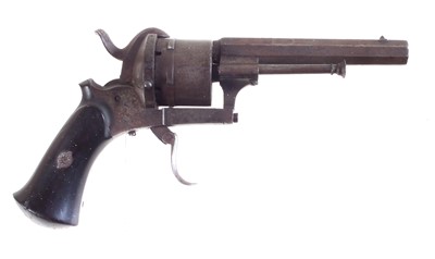 Lot 21 - Belgian Pinfire Revolver