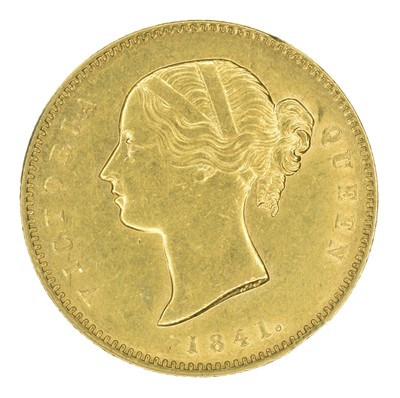 Lot 93 - India, East India Company, Victoria, Mohur, 1841.