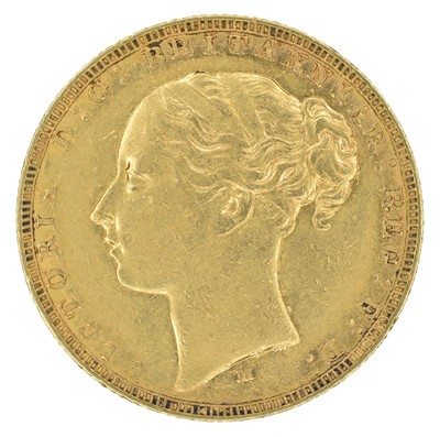Lot 70 - Queen Victoria, Sovereign, 1881, Melbourne Mint.