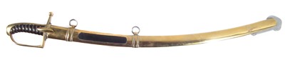 Lot 227 - Modern replica French Hussars sabre and scabbard