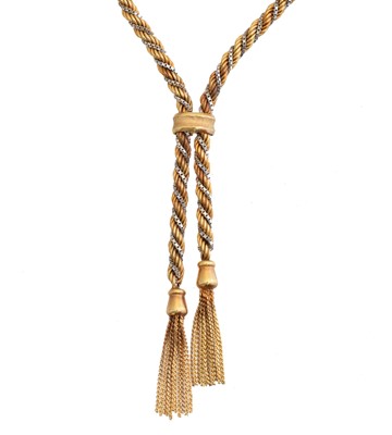 Lot 64 - A 9ct gold necklace by UnoAErre