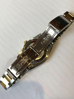 Lot 144 - A gents steel and gold Rolex Oyster Perpetual Datejust wristwatch