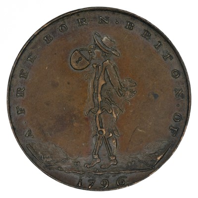 Lot 106 - London, Holborn, Skidmore, Halfpenny Token, 1796.