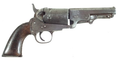Lot 16 - Percussion Colt type revolver probably by Clement arms