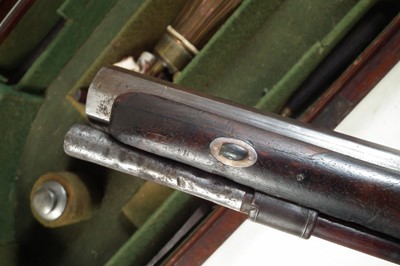 Lot 1 - Matched pair of Flintlock dueling pistols by Wogdon and Barton London.