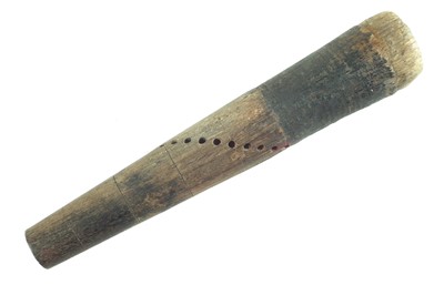 Lot 193 - Rare British powder burning mortar shell fuze