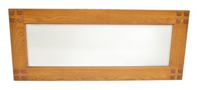 Lot 254 - Frank Hudson & Son Ltd Oak Wall Mirror