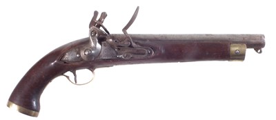 Lot 6 - Flintlock belt pistol