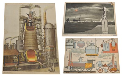 Lot 92 - Three Engineering Posters