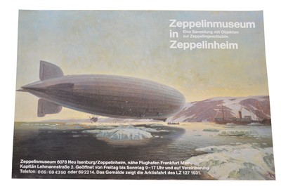 Lot 141 - Two Zeppelin Themed Posters