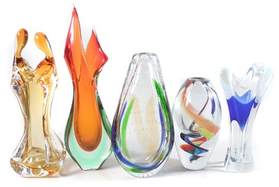 Lot 154 - Three Murano glass vases