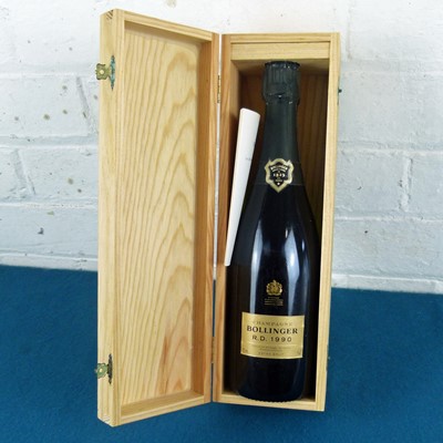 Lot 15 - 1 bottle Champagne Bollinger R.D. 1990