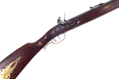 Lot 60 - Ardesa .45 flintlock Kentucky rifle