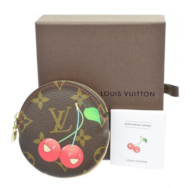 Lot 3 - A Louis Vuitton Limited Edition Monogram Cerises coin purse