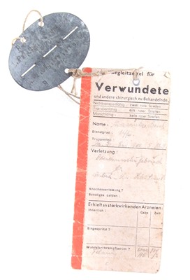 Lot 273 - German WWII Luftwaffe pilots dog tag