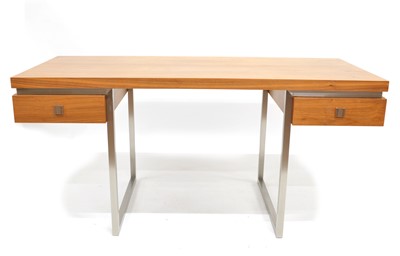 Lot 244a - Scandinavian Teak Desk