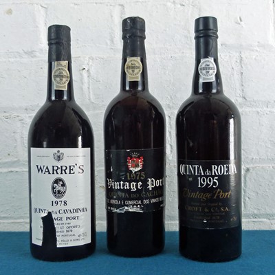 Lot 37 - 3 Bottles Mixed Lot Fine Vintage Port