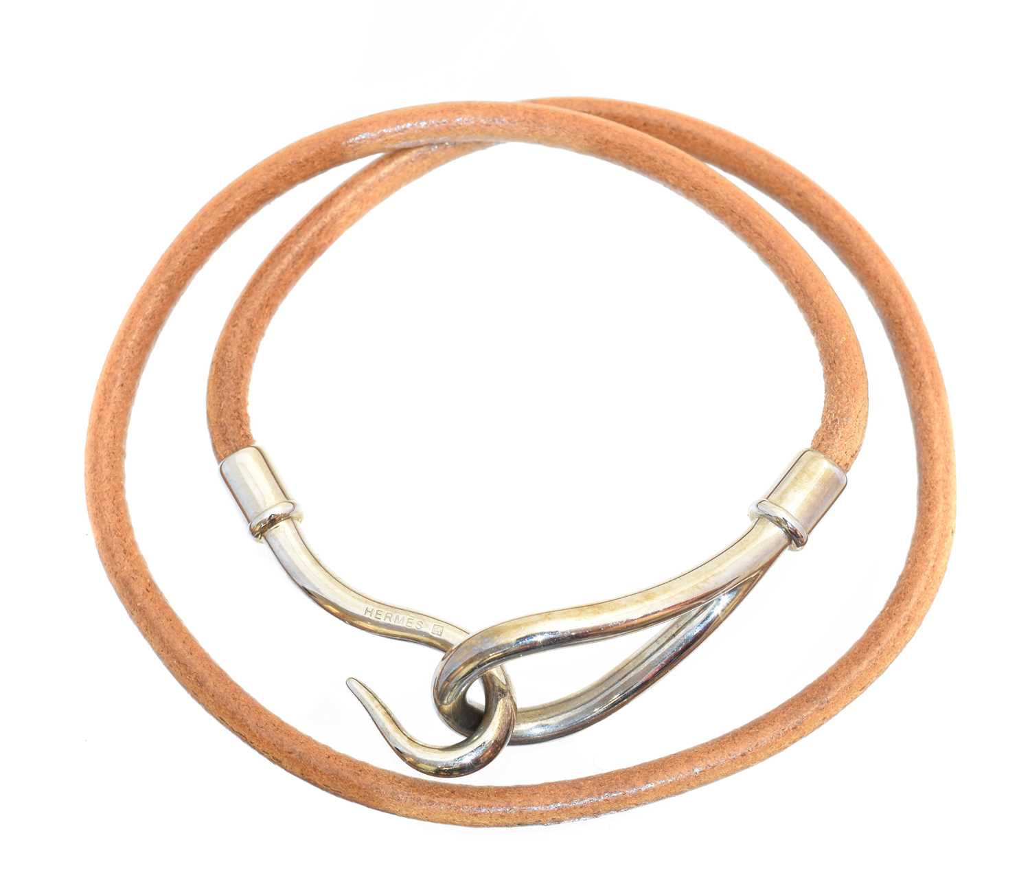 Lot 39 - A Hermès Jumbo Double Tour bracelet