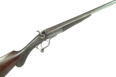 Lot 357 - Deactivated 12 bore double barrel hammer gun by W. Richards