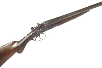 Lot 134 - Deactivated 12 bore double barrel hammer gun by James Williams and Co Birmingham