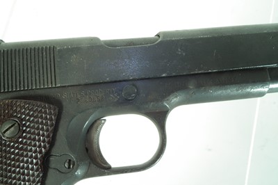 Lot 96 - Deactivated M. 1911 A1 .45ACP Semi Automatic Pistol