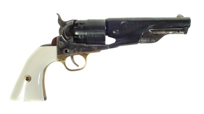 Lot 92 - Deactivated Italian Colt pocket .44 percussion revolver