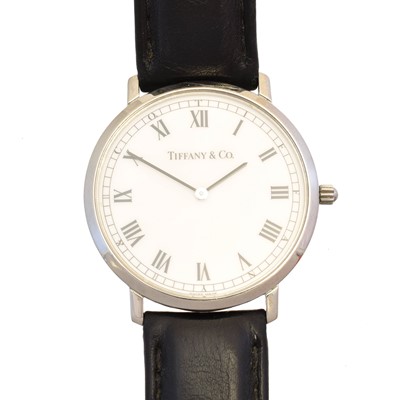 Lot 148 - A stainless steel Tiffany & Co. quartz watch
