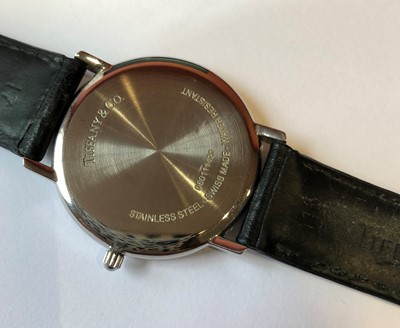 Lot 148 - A stainless steel Tiffany & Co. quartz watch