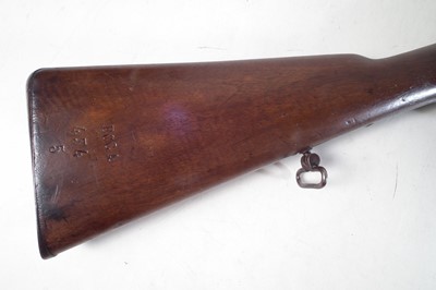 Lot 37 - BSA Two band .577 Snider rifle