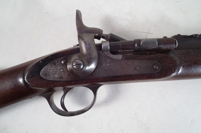 Lot 37 - BSA Two band .577 Snider rifle