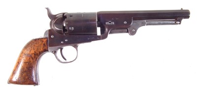 Lot 15 - Clement Arms Colt type .38 calibre percussion revolver