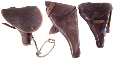 Lot 345 - Three holsters