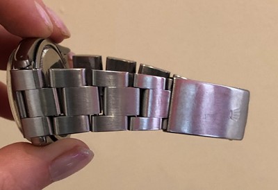 Lot 143 - A steel Rolex Oysterdate Precision wristwatch
