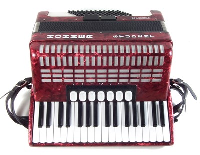 Lot 35 - Hohner piano accordion