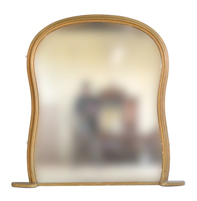 Lot 225 - Victorian overmantel mirror