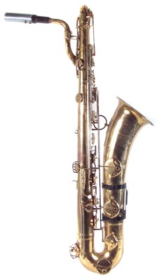 Lot 37 - Selmer baritone saxophone
